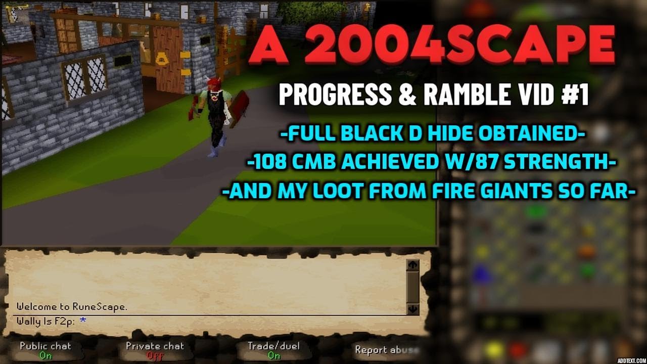 Заработайте более 2 миллионов добычи в Fire Giants на 2004Scape!! (Затерянный город)