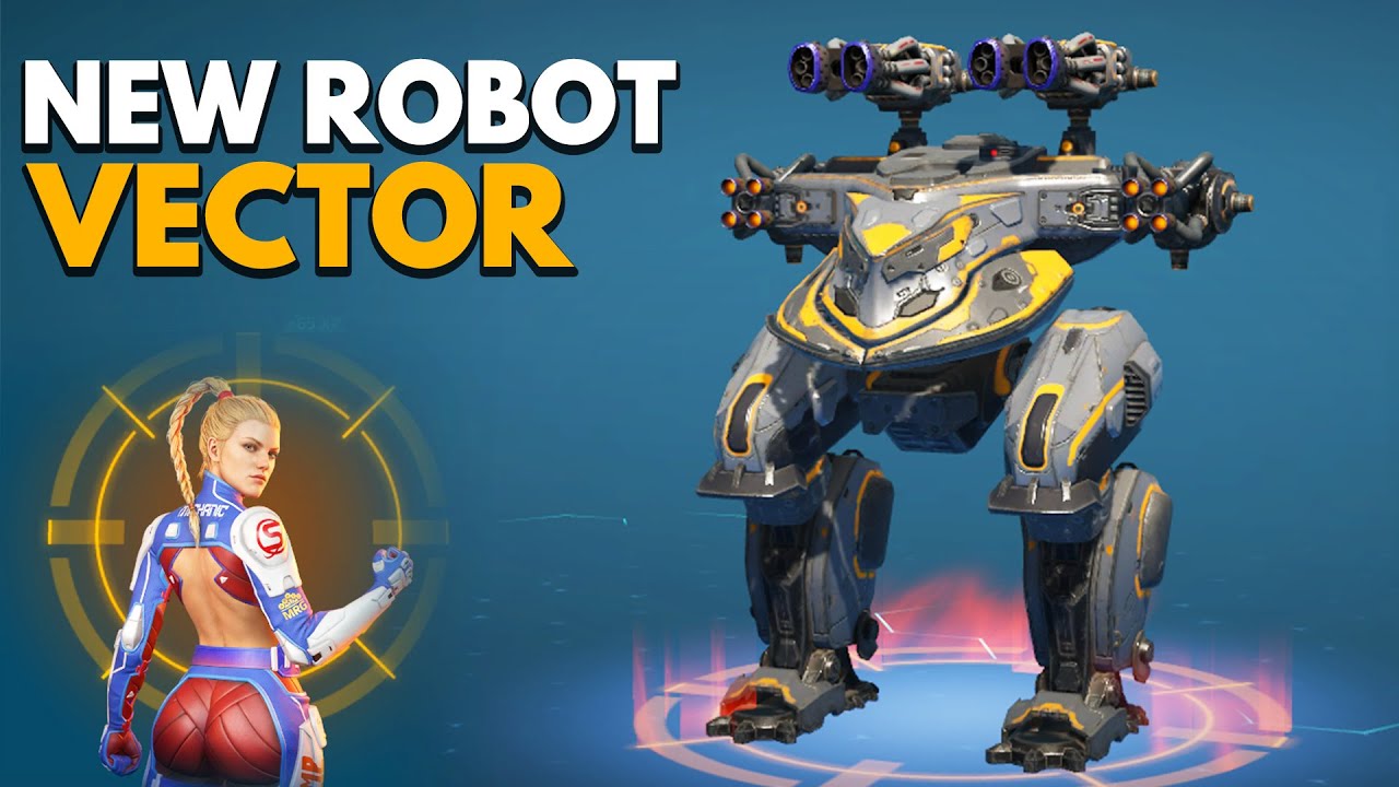 Vector  new robots Test server _War Robots