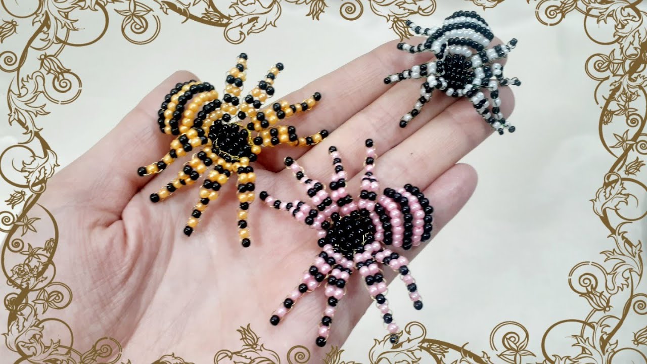 🕷Паук из бисера🕸мастер класс/Bead spider🕸master class