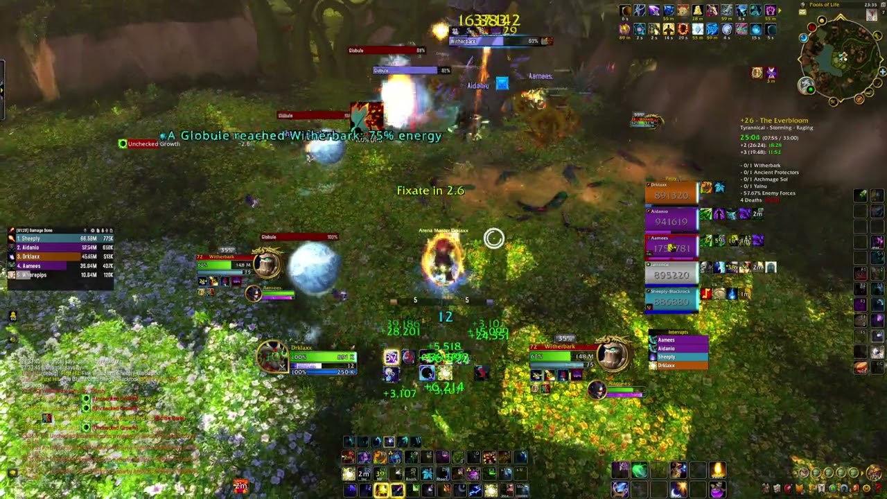 The Everbloom +26 Balance Druid Tyrannical | Dragonflight S3 Mythic + Wow 10.2.5