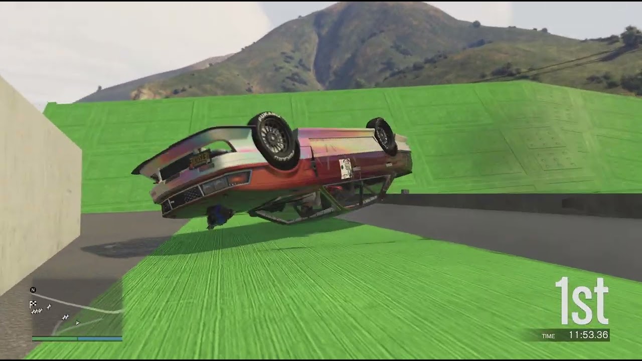 Grand Theft Auto V jump drifting