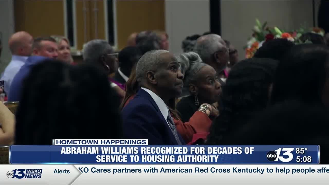 Abraham Williams celebrates decades of service to Housing Authority