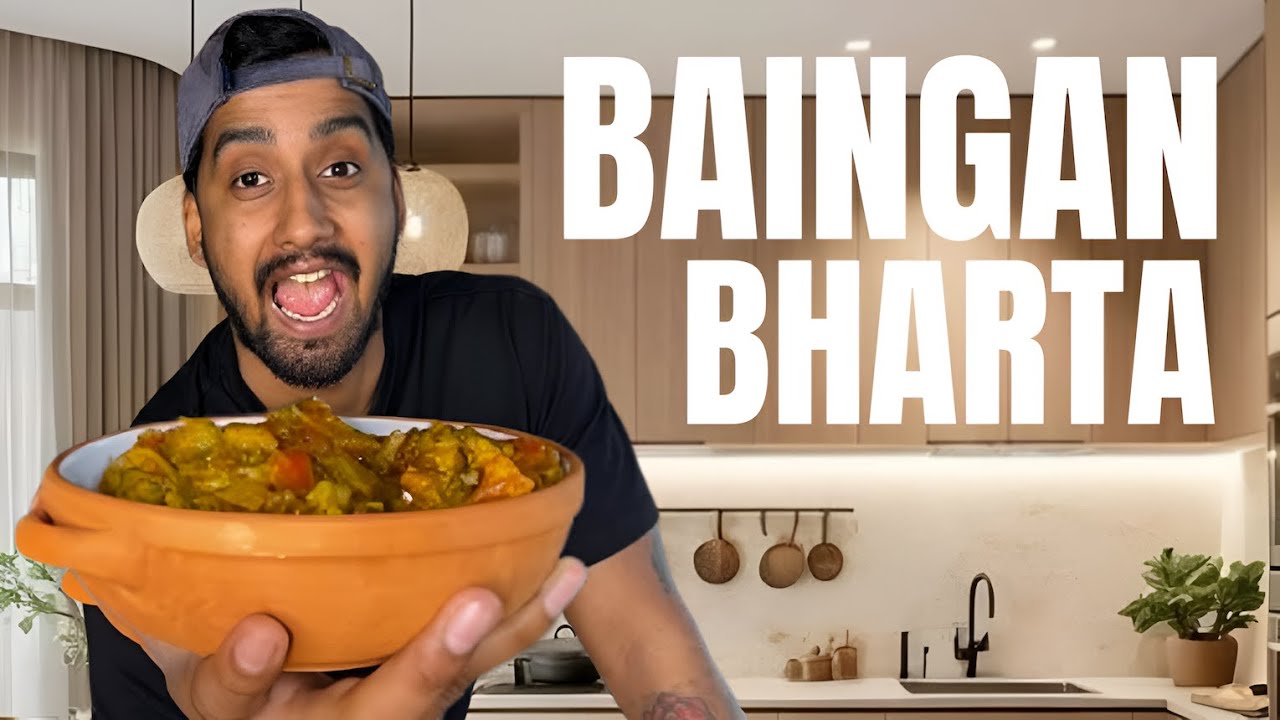 Non crederai quanto è buono! Baingan Bharta ricetta Indiana Autentica!