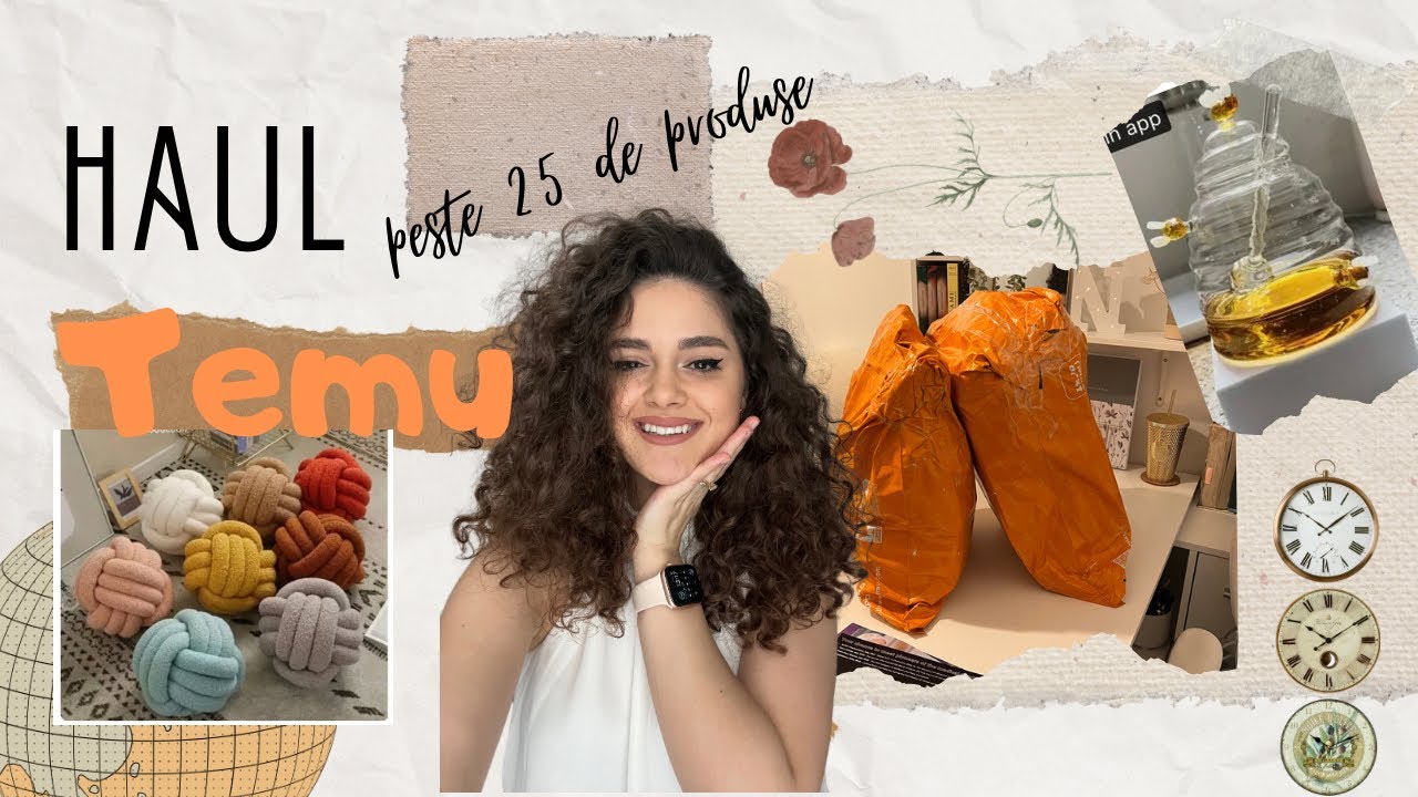HAUL URIAȘ TEMU | Peste 25 de produse | Luni cu Naomi