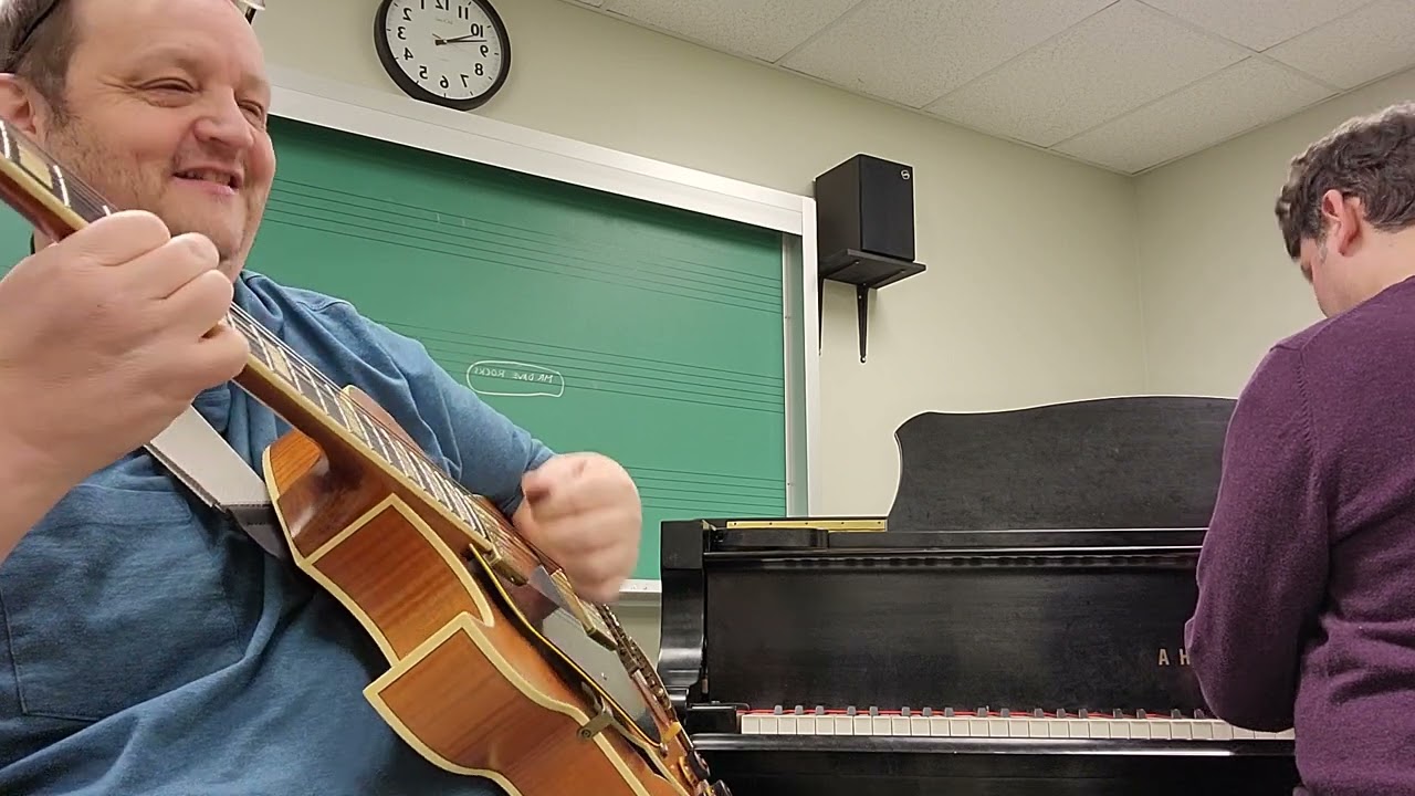 Mike Rud Jazz Guitar. March, 2023 --full video, unedited