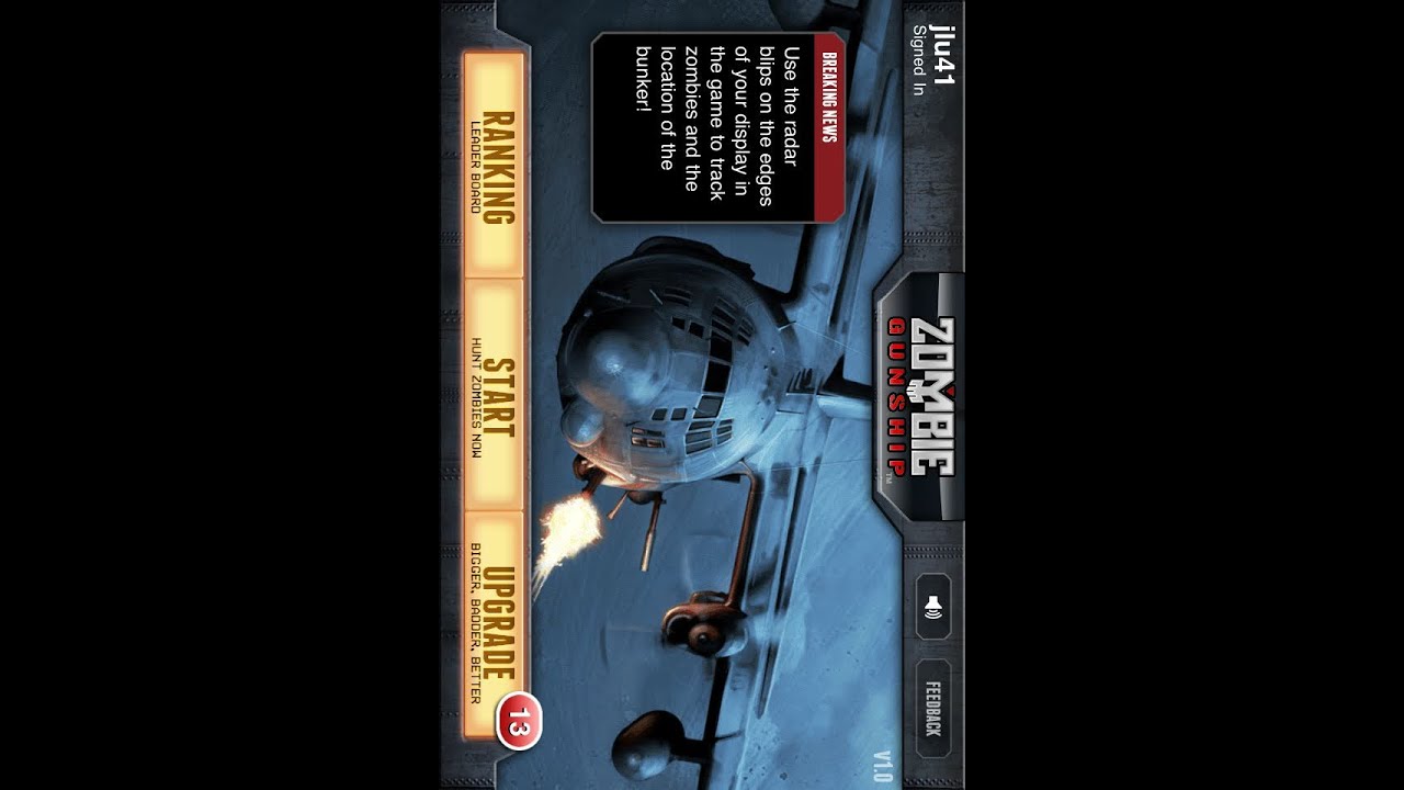 Zombie Gunship: iPhone/ipod touch App Review (AC130 ZOMBIE KILLER!)