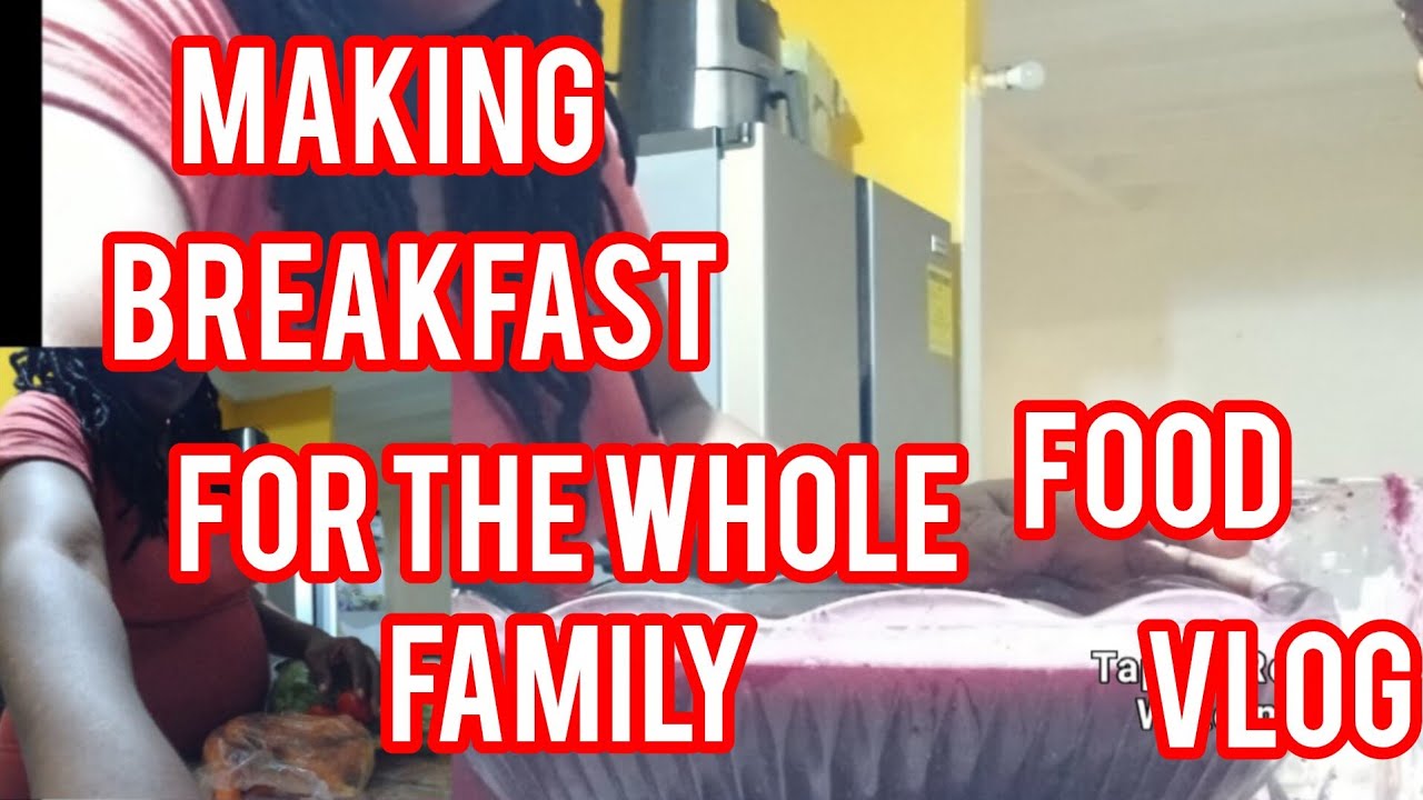 COOKING BREAKFAST for the whole family #food vlog