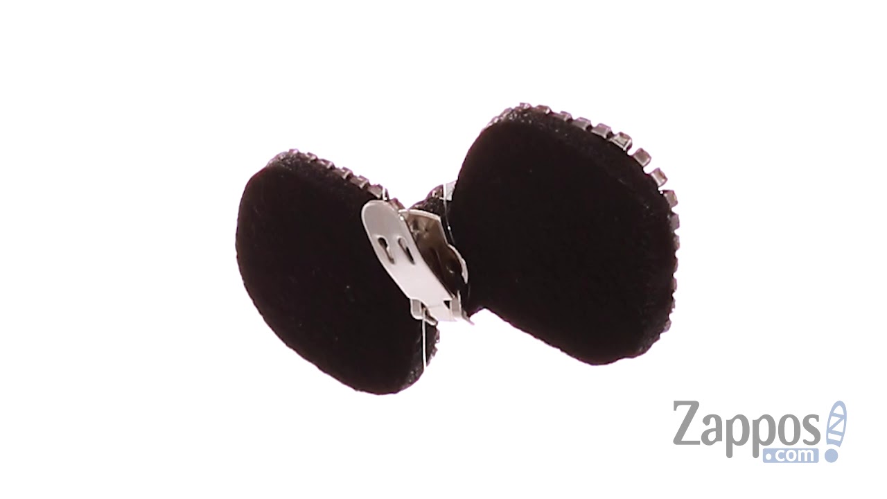 Steve Madden Rhinestone Bow Design Shoe Clips SKU: 9252010