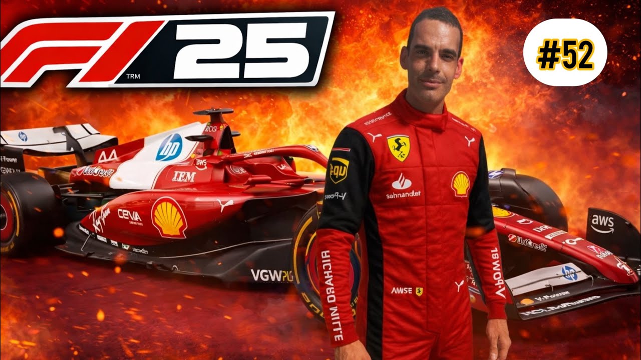 F1 25 Ao Vivo !! - 👉 Temporada 5 na Scuderia Ferrari HP - O Começo da Era Campeã?!