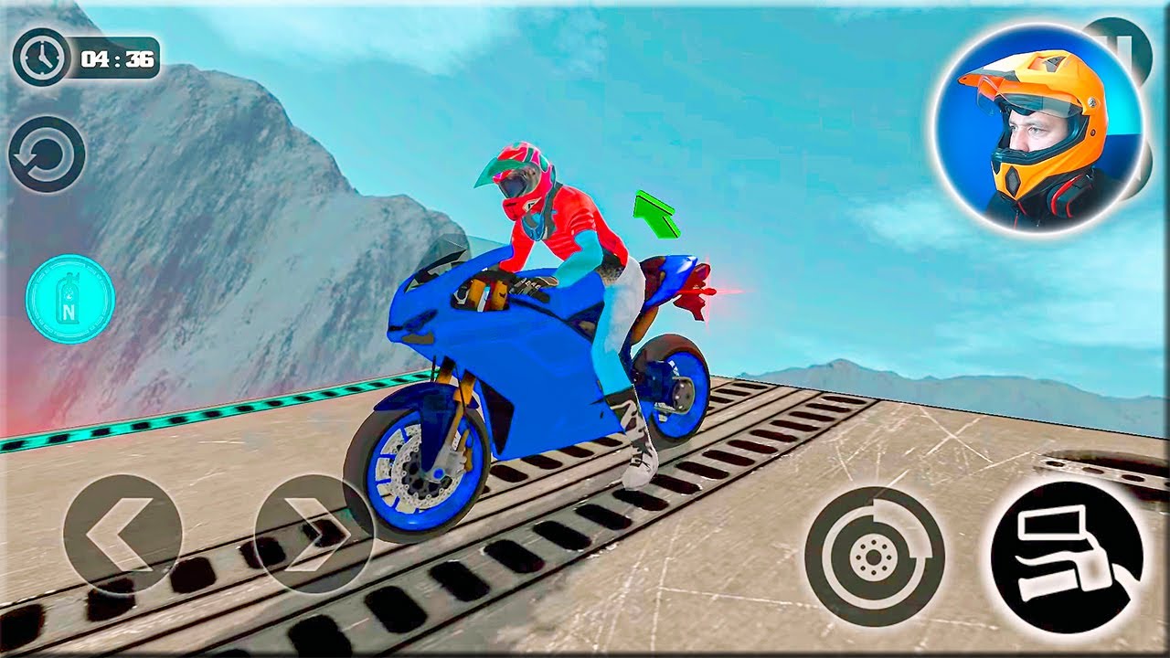 Impossible Motor Bike Tracks 3D #Dirt Motorcycle Racer Games #Bike Game