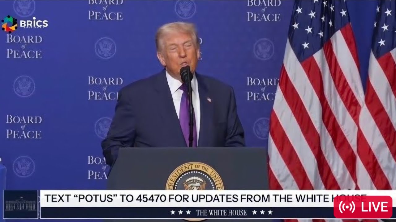 LIVE: Trump’s Board of Peace Convenes in Washington