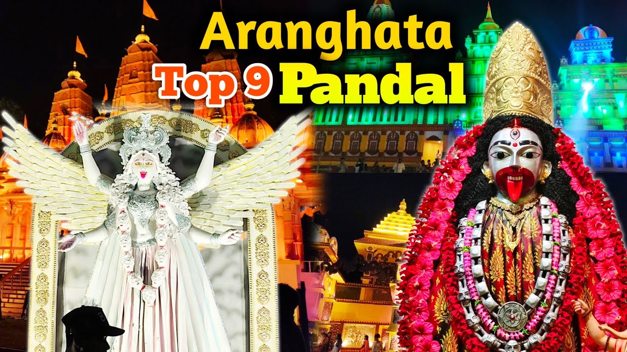 আরংঘাটা সেরা ‌৯ টা প্যান্ডেল | Aranghata Kali Puja 2025 | Aranghata top 9 pandal 