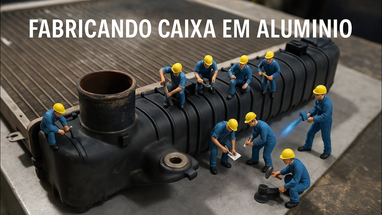 Dicas para fabricar caixas em alumínio radiador 