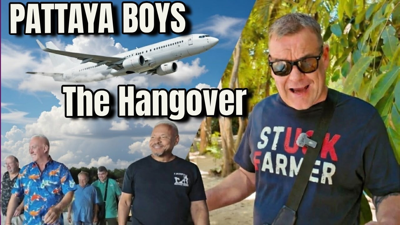 10 Pattaya Guys on Tour.. What Could Go Wrong!
