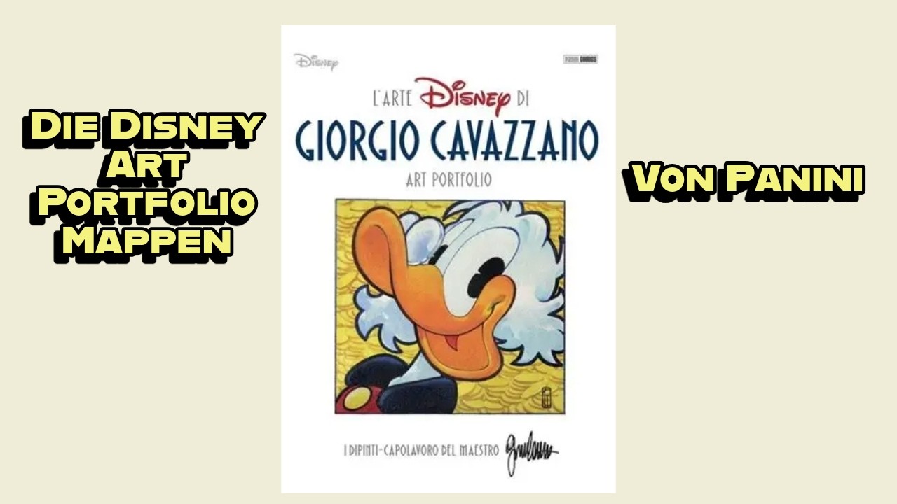 Die Disney Art Portfolio Mappen von Panini.