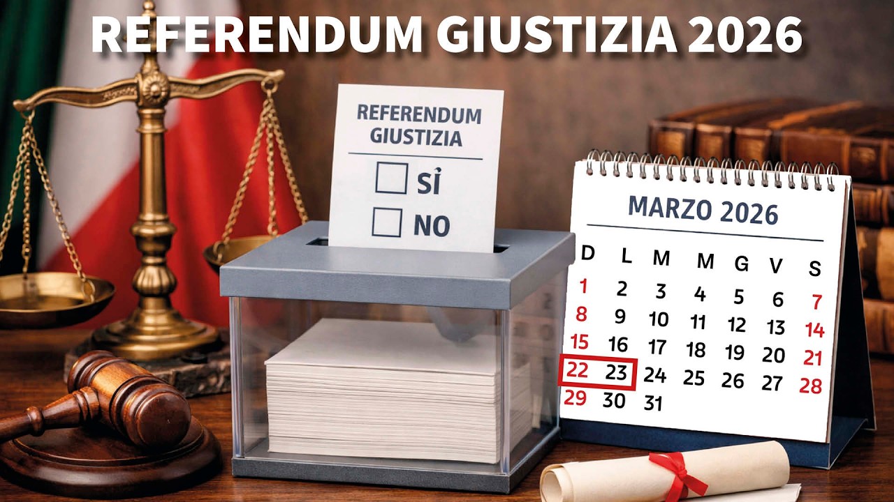 Referendum sulla giustizia 2026