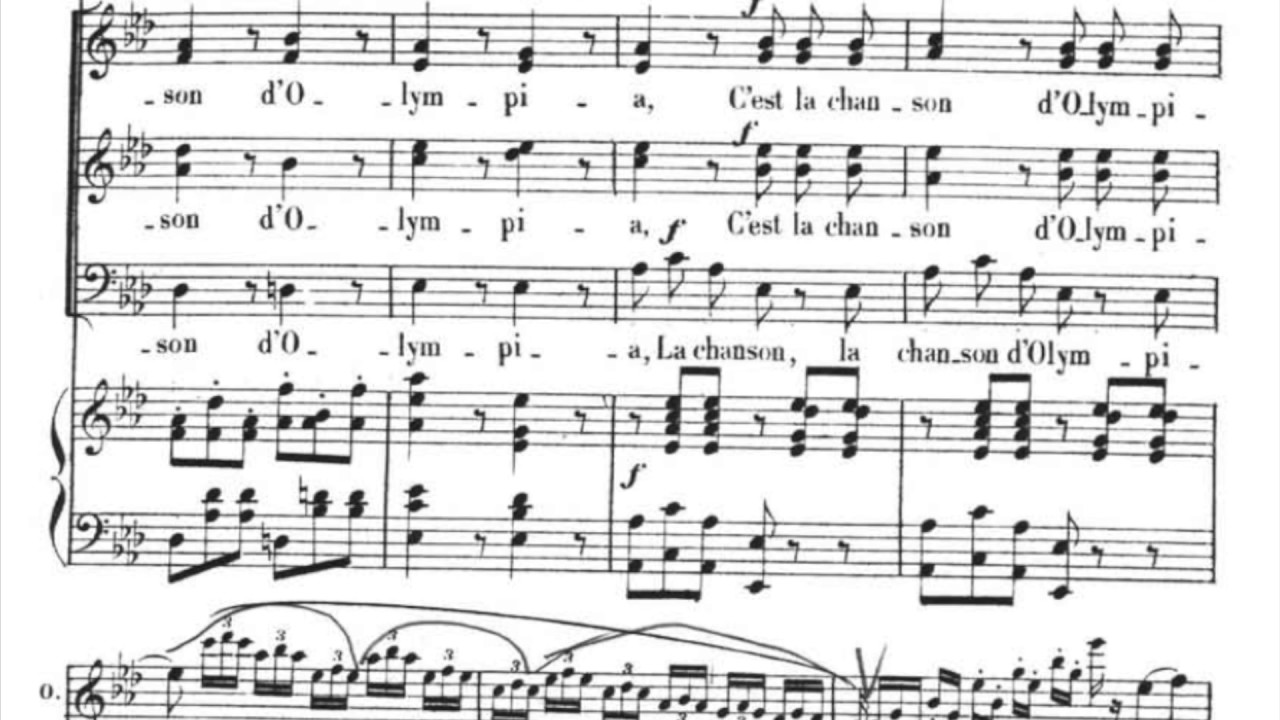 Dolls Song ~ Les oiseaux dans la charmille ~ Jacques Offenbach