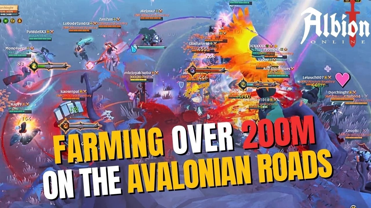 FARMANDO MAIS DE 200M NAS ESTRADAS AVALONIANAS | ALBION ONLINE #160