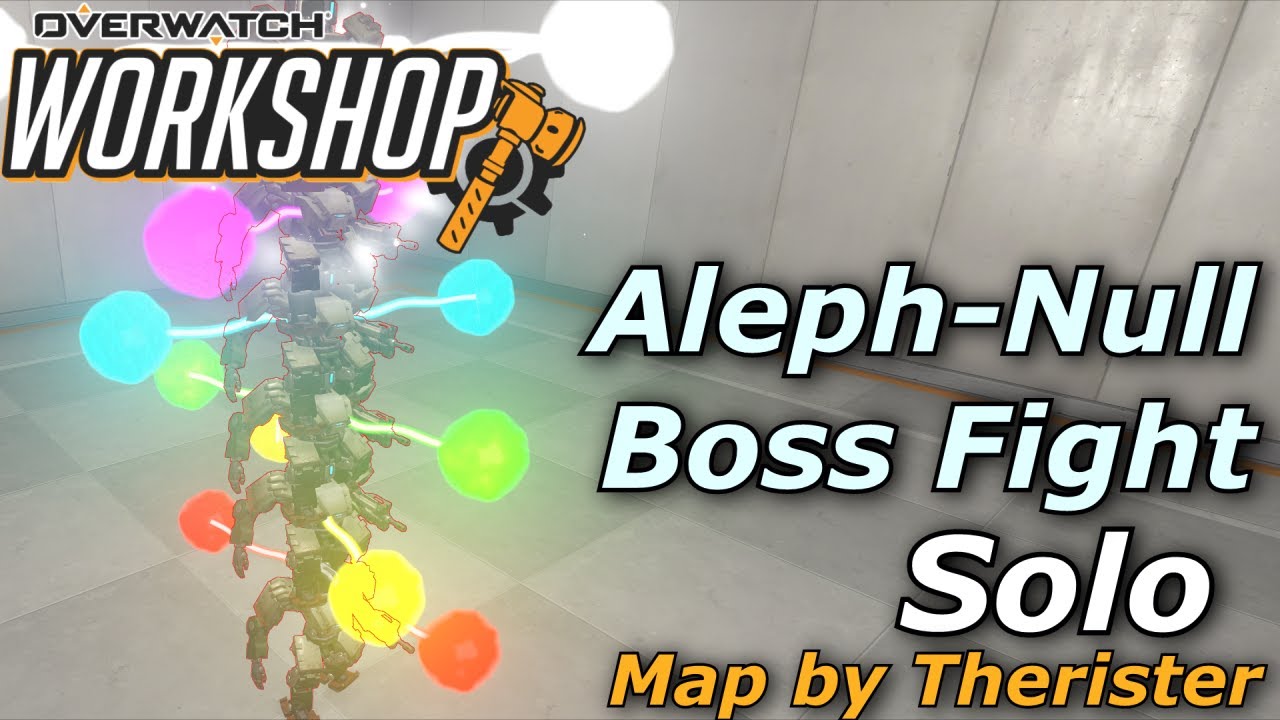 Aleph Null Boss Fight Solo | Overwatch Workshop