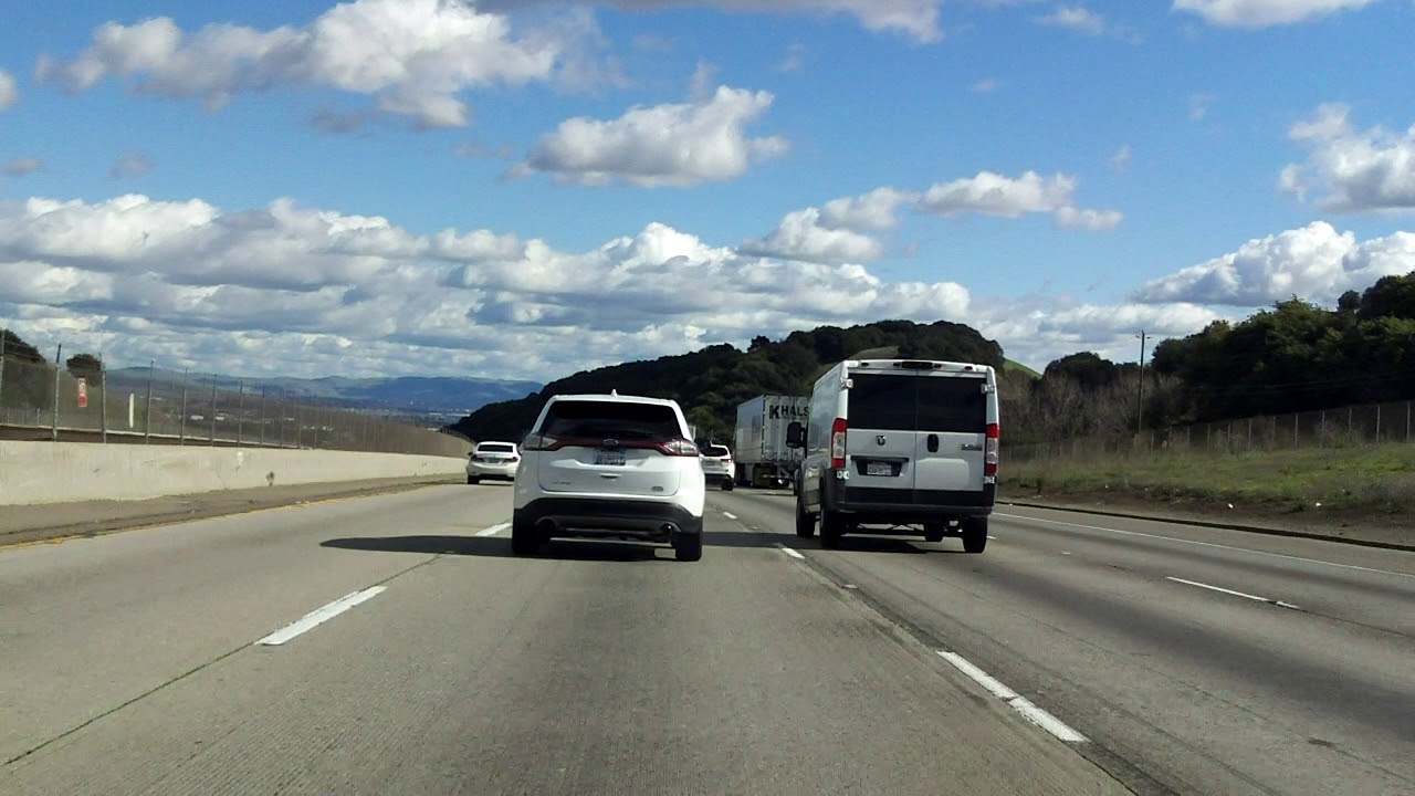 Interstate 580 - California (Exits 34 to 44) eastbound