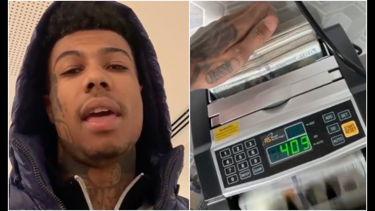 Blueface Counts Up $200k Clowns Meek Mill Artist Yung Ro For Not Being Able To Afford A Chain