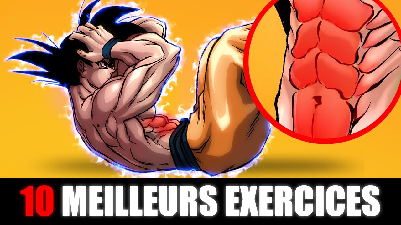 Les 10 meilleurs exercices ABDOS et OBLIQUES
