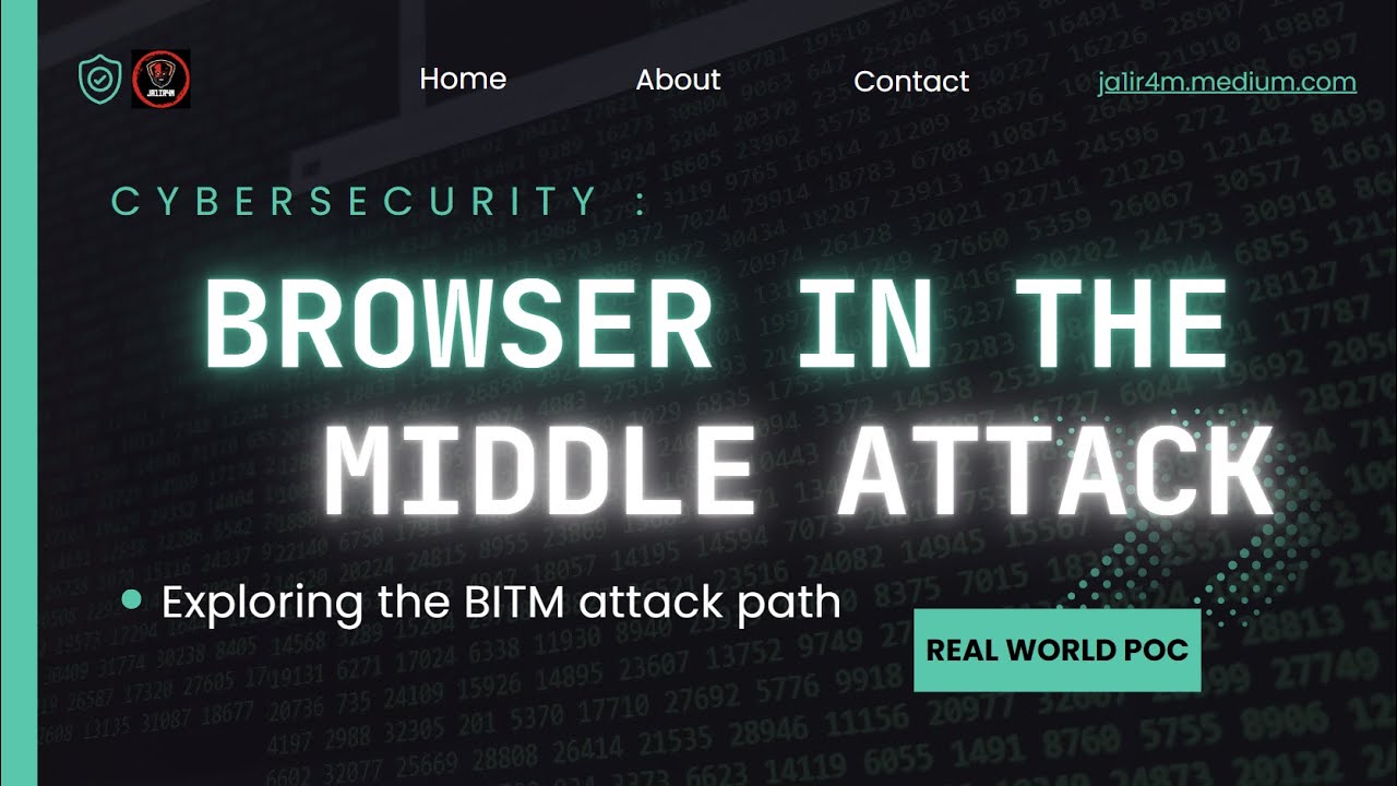 Inside the Browser: Unmasking the BITM Attack That Bypasses MFA (POC)#cybersecurity #ethicalhacking