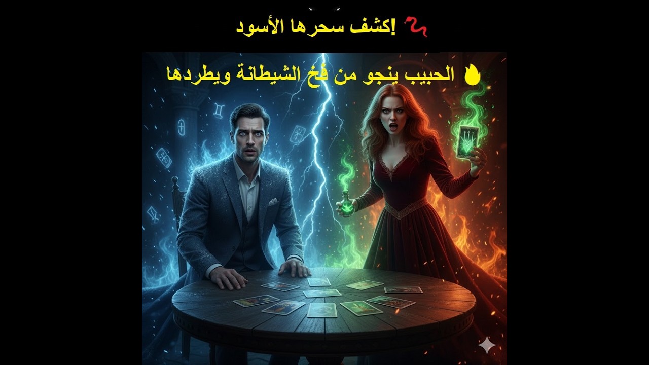 مات رعباً من سحرالطرف الثالث! 🐍 الحبيب يهرب من سم الطرف الثالث ويرتمي في أحضانك 🔥 زلزال الكارما 5 ⚖️