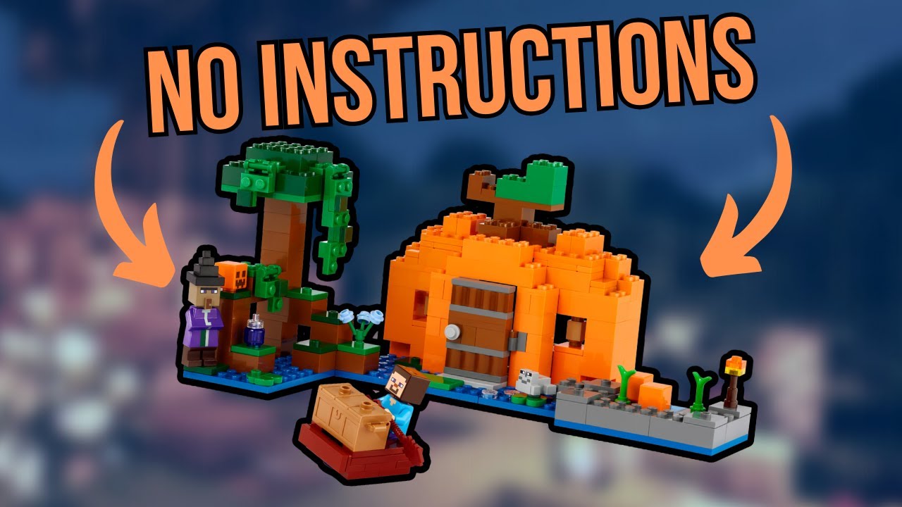 Minecraft Pumpkin Farm WITHOUT Instructions! 21248