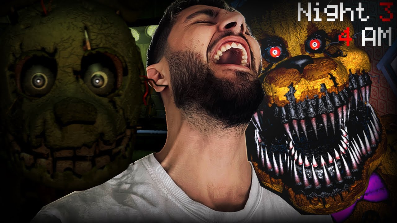 I BEAT FIVE NIGHT'S AT FREDDY 4.