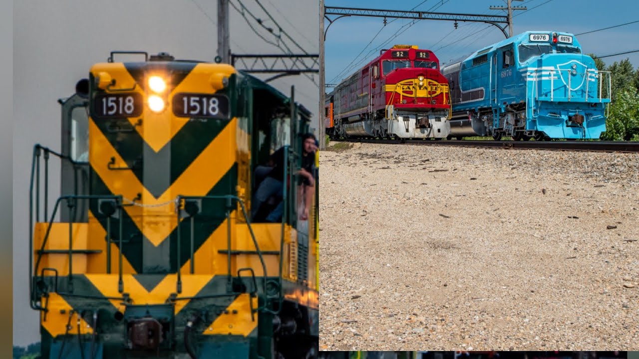 Illinois Railway Museum Diesel Days 2025: Saturday 8/9/25