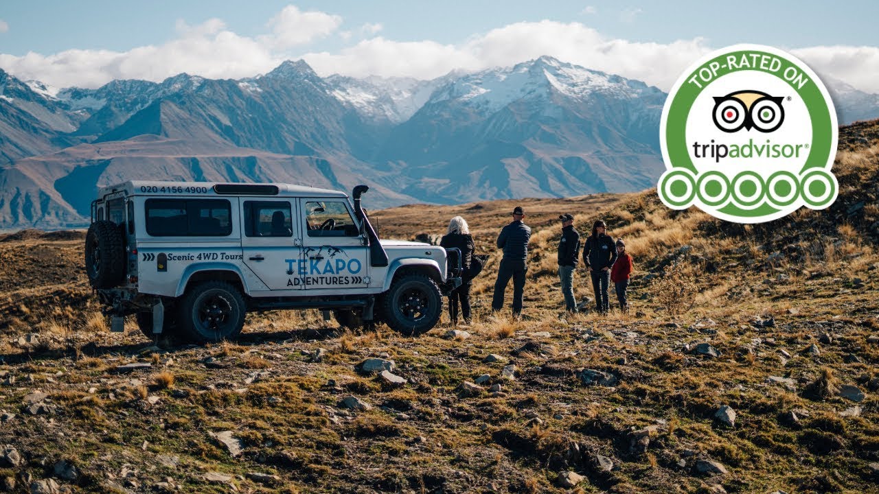 Incredible Day Tour Tekapo Adventures - Scenic 4WD Tours