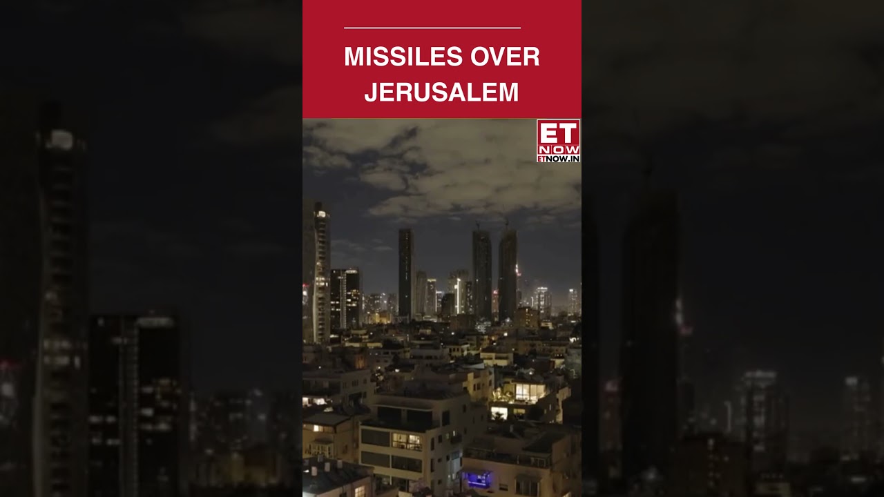 Iran Launches Fresh Missile Barrage; Israeli Defenses Intercept Projectiles | ET Now #sharemarket