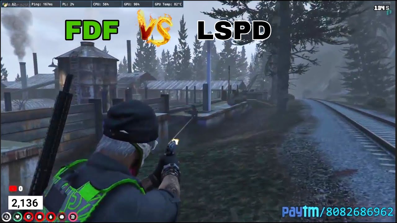 FDF VS LSPD ( South Side ) NoPixel India