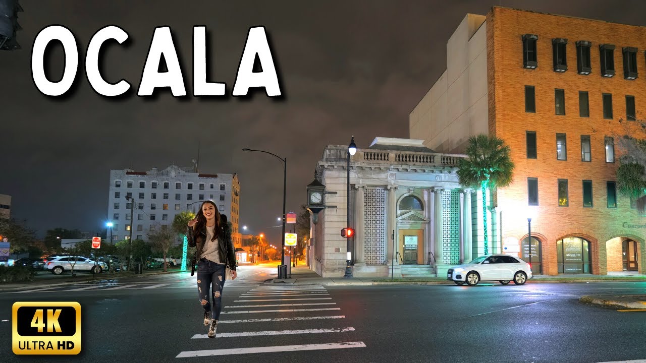 Ocala Florida at Night