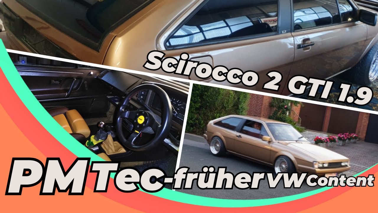 Scirocco II GT mit 1 9er Dennert aus den PM Tec Früher VW Content