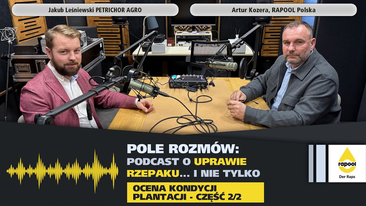 #34 ‐ POLE ROZMÓW podcast o uprawie rzepaku... i nie tylko