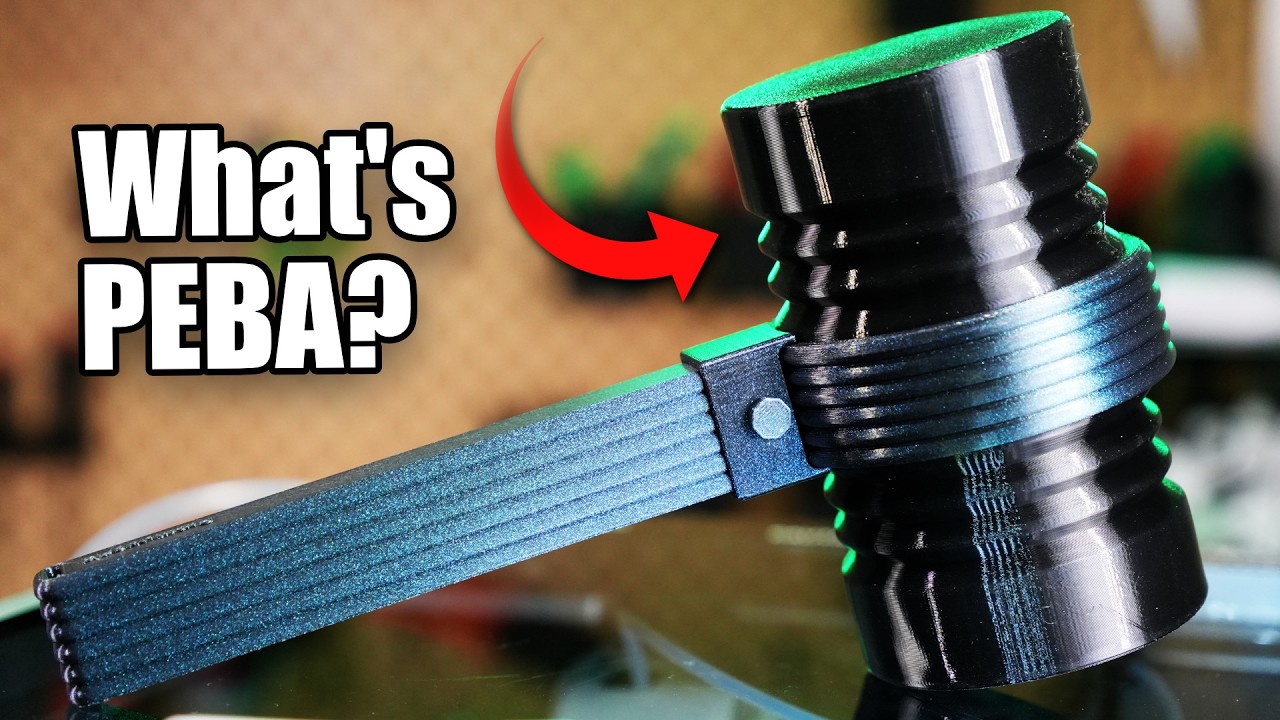 PEBA vs TPU – The Future of Flexible 3D Printing? (Siraya Tech Elastic 95A)