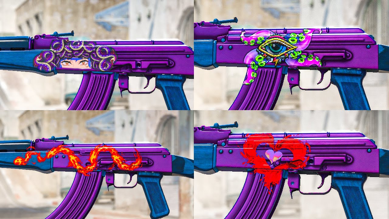 Эта поделка из ламината AK-47 «Полуночный» просто с ума сошла 🔥🔥 — новые поделки из арсенала — по...
