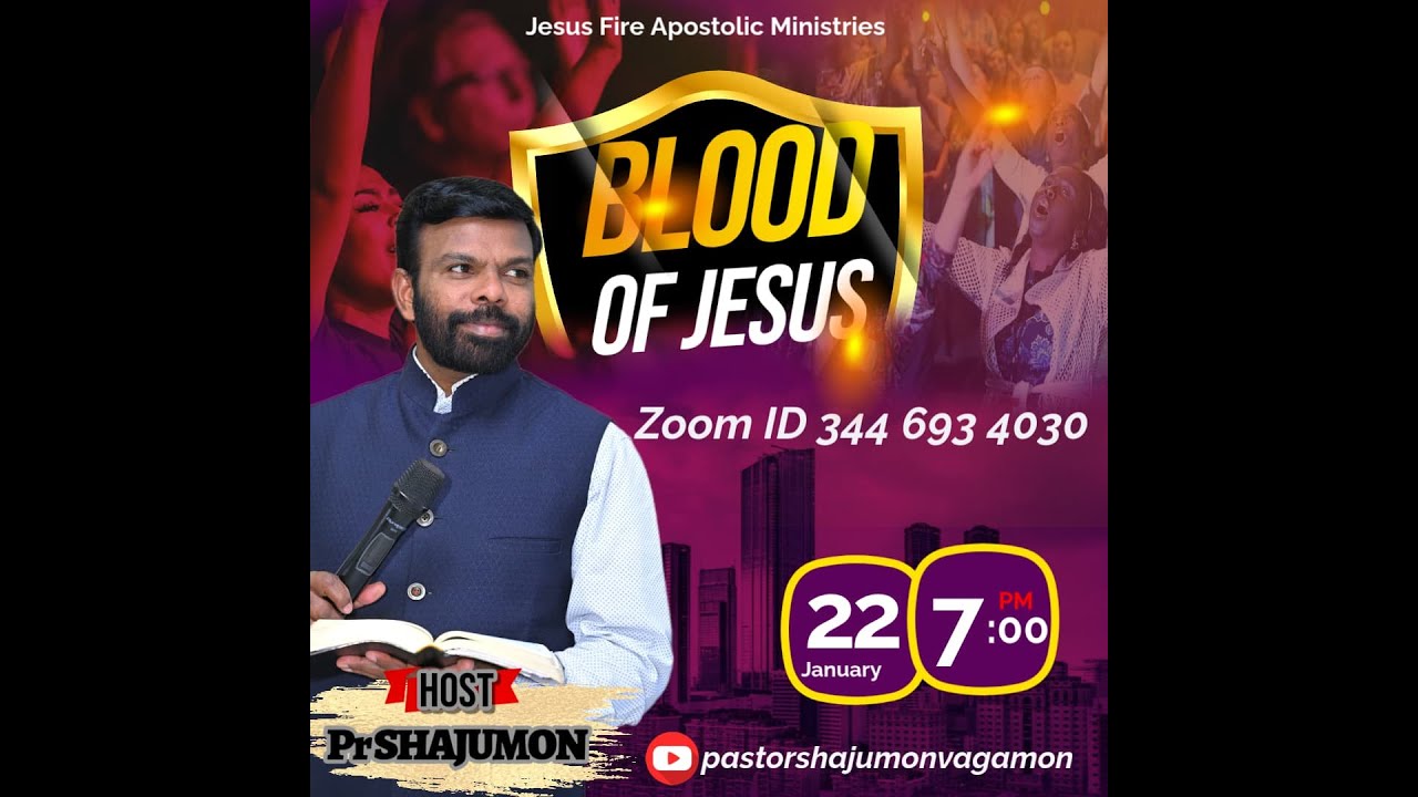 🔴Pr.Shajumon.R • Word for Today • Jesus Fire Apostolic Ministries • January 2025