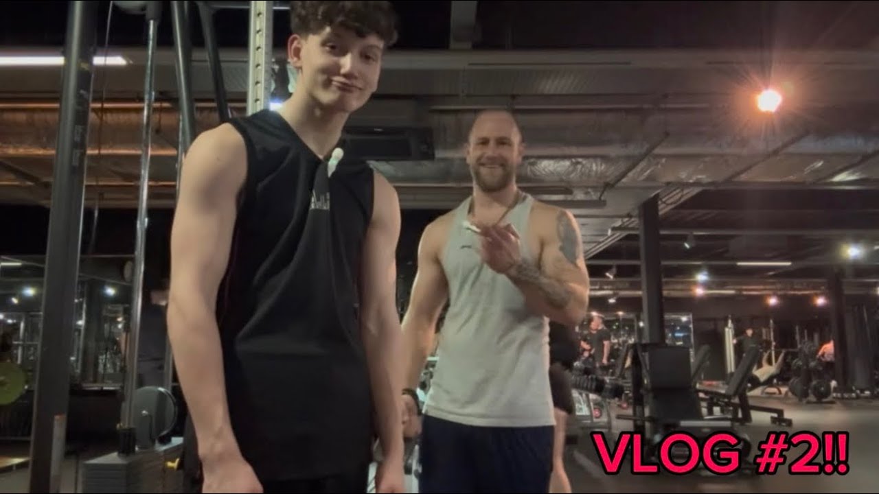 Shoulders day!! VLOG #2
