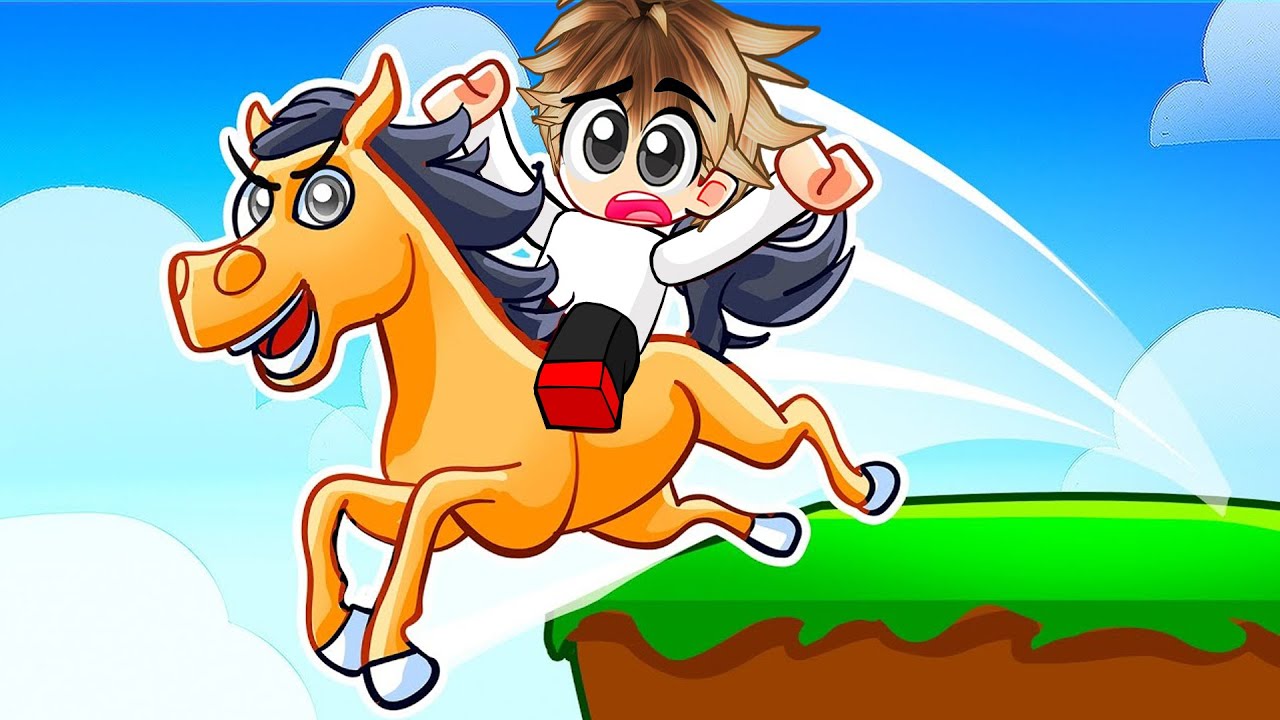 DANGEROUS HORSE RIDING in Roblox