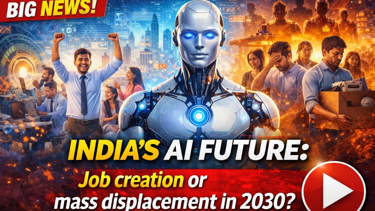 भारत का AI भविष्य: 2030 में रोज़गार पैदा होंगे या बड़े पैमाने पर लोगों की नौकरियाँ जाएंगी?