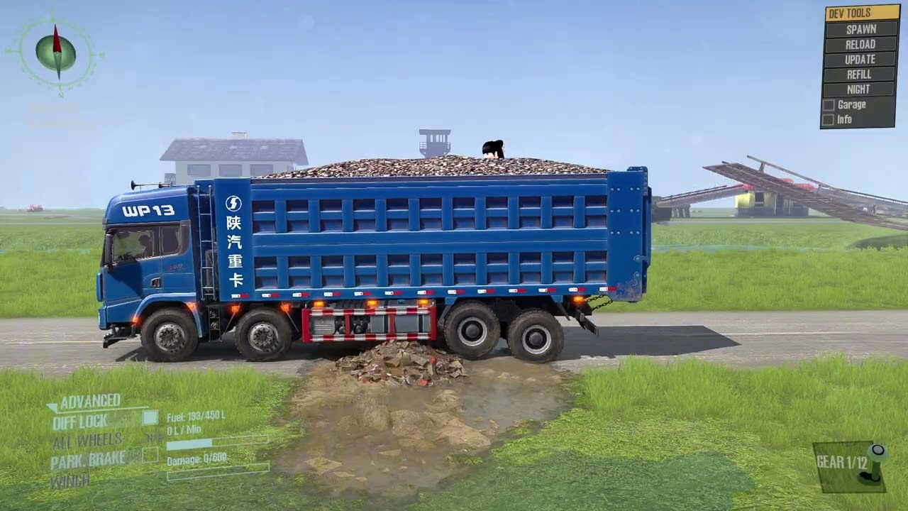 Spintires mudrunner gameplay #8 #mudrunnerspintires #spintires #automobile