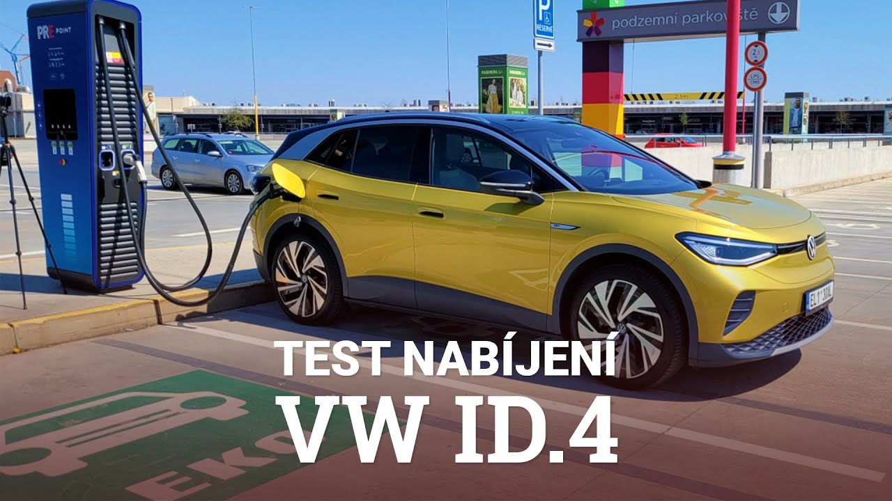 100 kilometrů dojezdu za 10 minut. Otestovali jsme nabíjení VW ID.4
