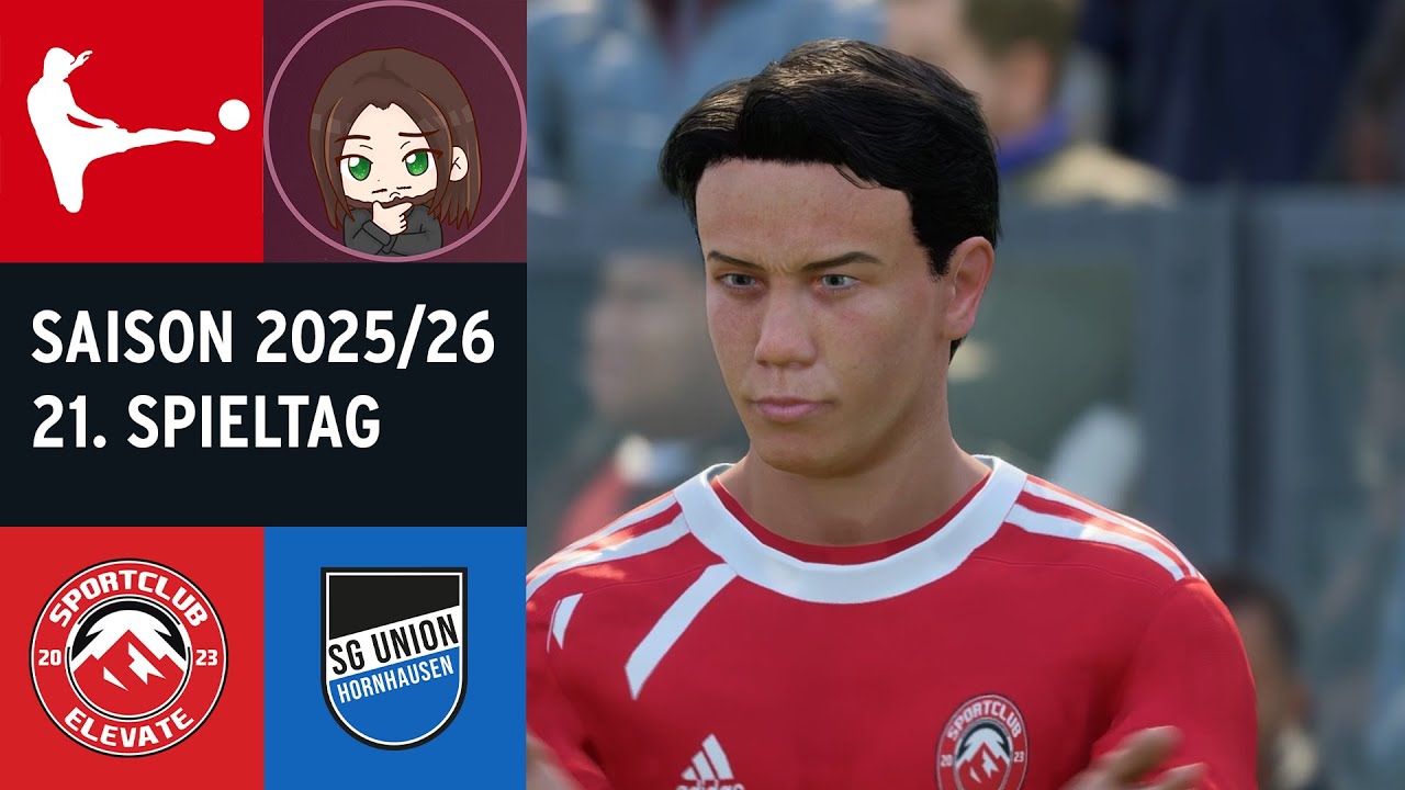 SC Elevate - SG Union Hornhausen | 21. Spieltag | Youtube Bundesliga 2025/26