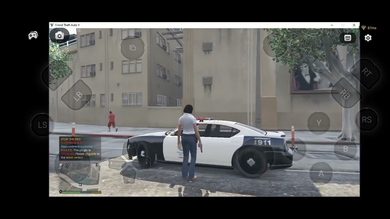 GTA 5 CHIKII POLICE MODE GAMEPLAY ANDROID