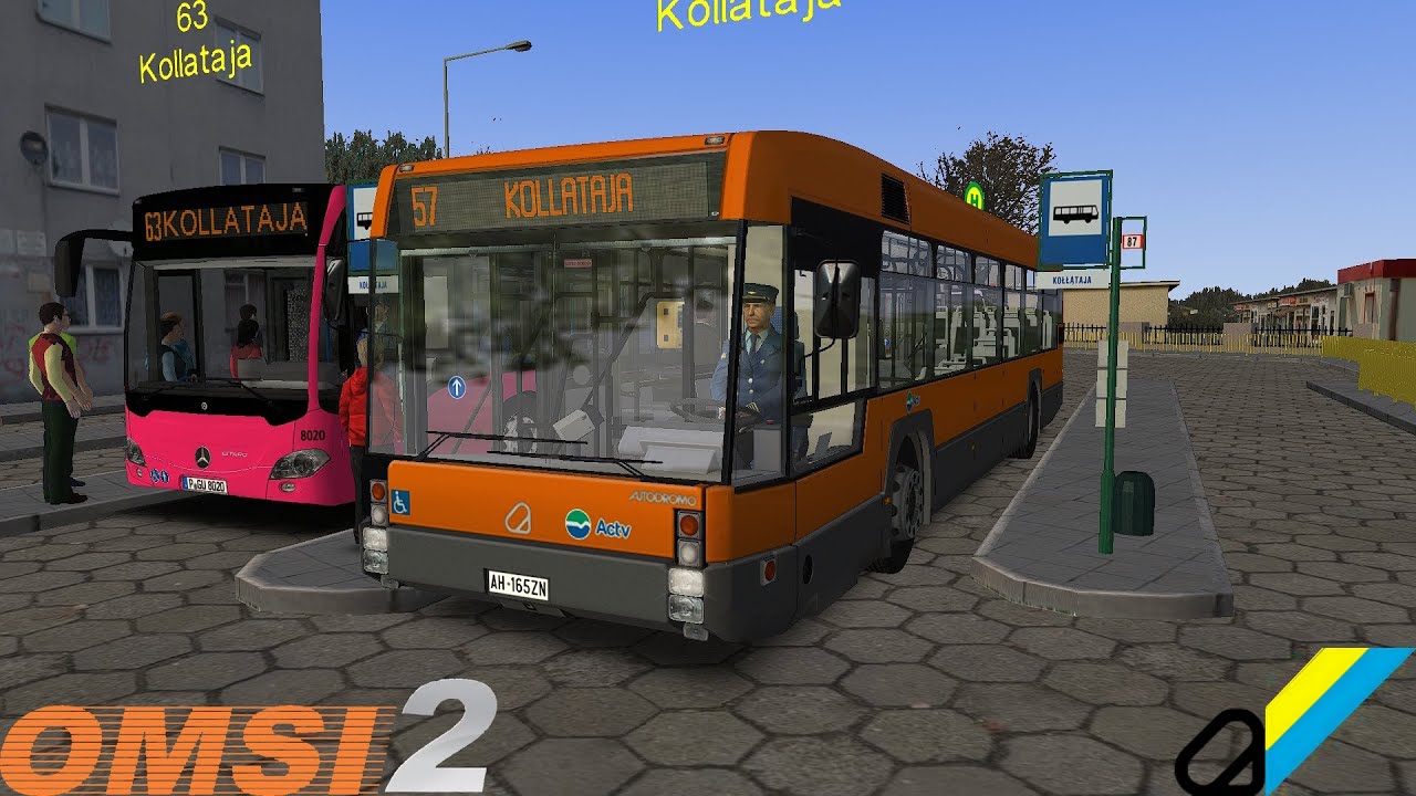 Omsi 2 - Fikcyjny Szczecin - Line 57 - CAM Busotto  LU