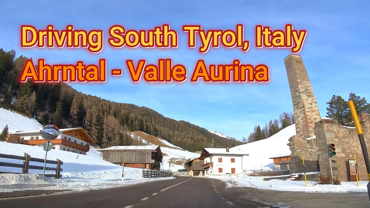 Driving Through the Stunning Ahrntal Valley 🇮🇹 | South Tyrol Scenic Drive (from Steinhaus to Kasern)