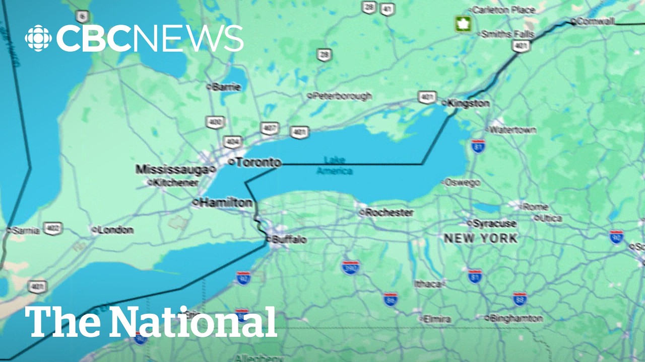 Lake America shows up on Canadian websites after Google Maps update